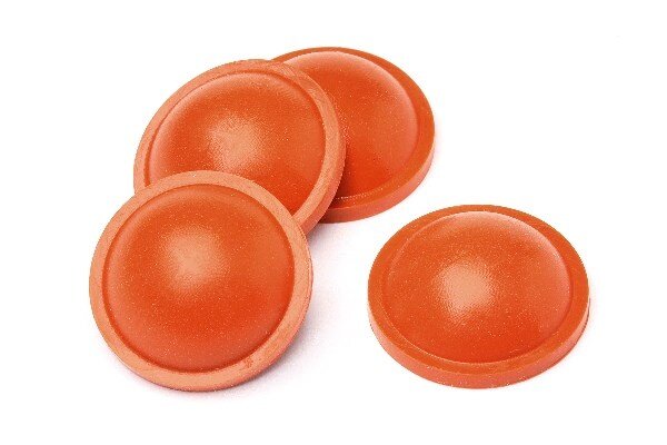 HPI HP101455 Red Shock Membranes (4 Pcs)