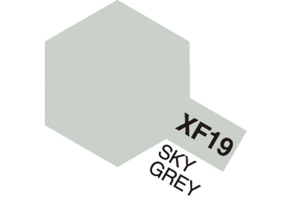 TAMIYA 81719 Acrylic Mini XF-19 Sky Grey