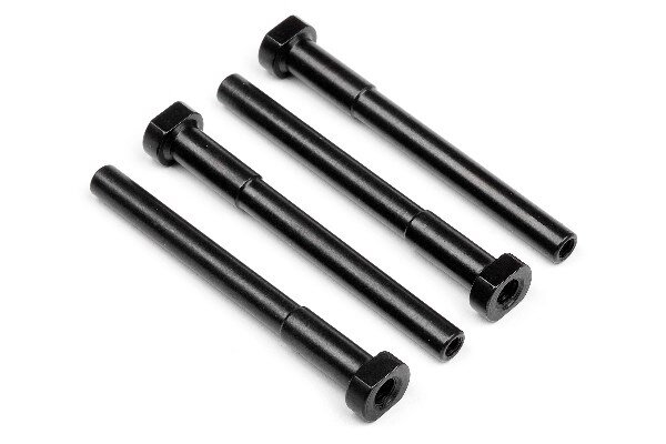 HPI HP101456 Lightweight Aluminium Diff Mount Shaft (4 Pcs)