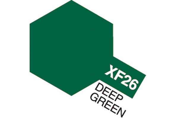 TAMIYA 81726 Acrylic Mini XF-26 Deep Green