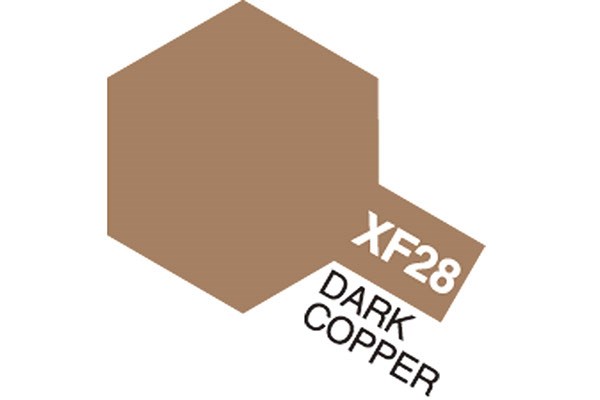 TAMIYA 81728 Acrylic Mini XF-28 Dark Copper