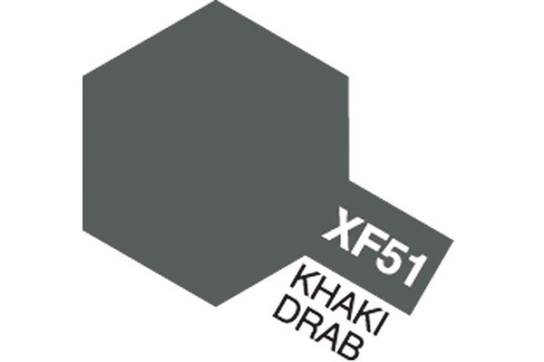 TAMIYA 81751 Acrylic Mini XF-51 Khaki Drab