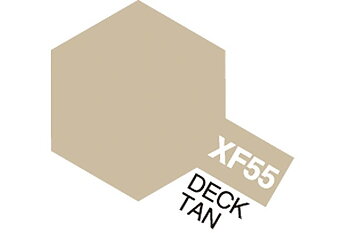TAMIYA 81755 Acrylic Mini XF-55 Deck Tan