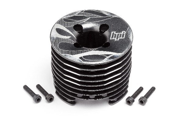 HPI HP101589 Aluminium Heatsink Head Gunmetal (F3.5 Pro)