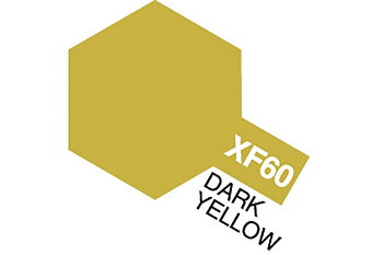 TAMIYA 81760 Acrylic Mini XF-60 Dark Yellow