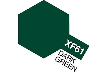 TAMIYA 81761 Acrylic Mini XF-61 Dark Green
