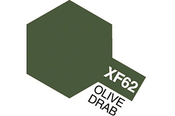 TAMIYA 81762 Acrylic Mini XF-62 Olive Drab
