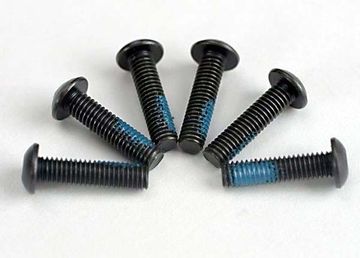 Traxxas 5282 Skruv M3x12mm Kullrig Insex med Låsvätska (6)