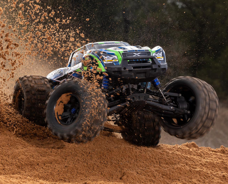 X-Maxx 8S Belted 4WD Brushless TQi TSM Green - 6