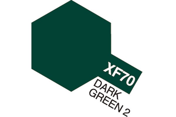 TAMIYA 81770 Acrylic Mini XF-70 Dark Green 2