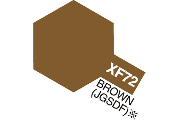 TAMIYA 81772 Acrylic Mini XF-72 Brown/JGSDF