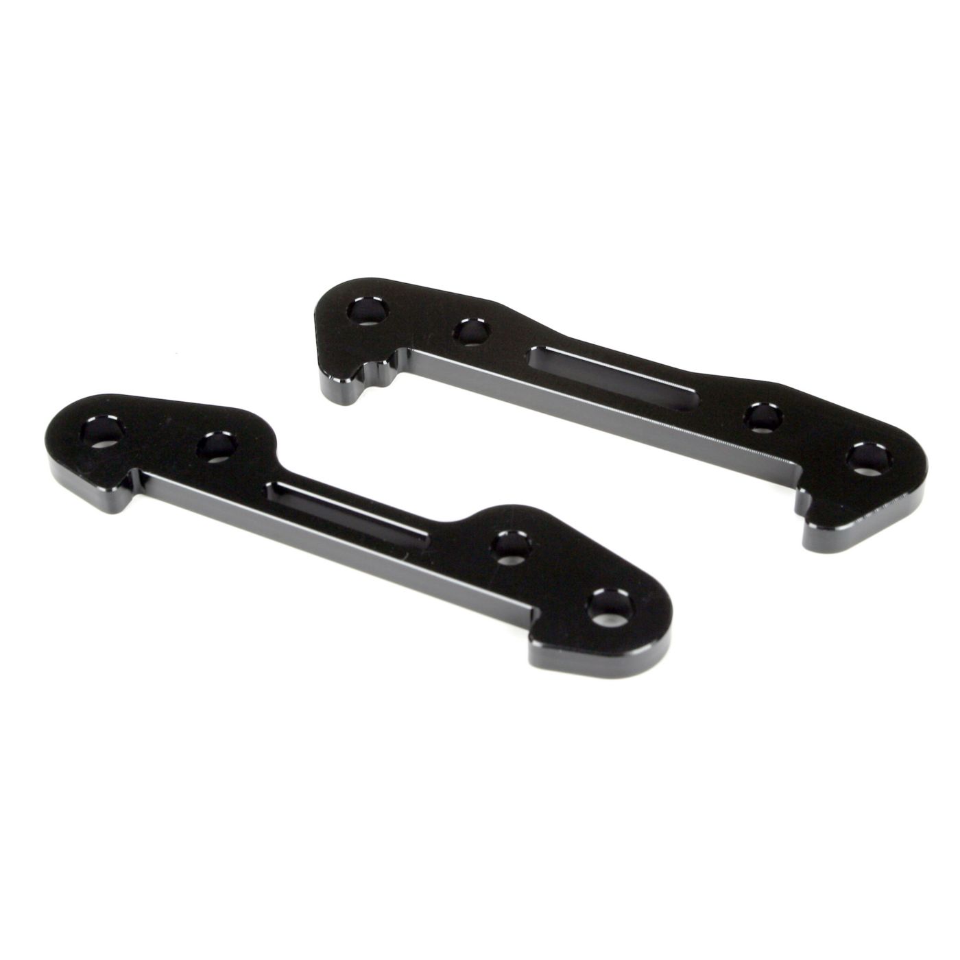 Losi LOSB2078F Front Hinge Pin Brace Set, Alum: (2) 5TT