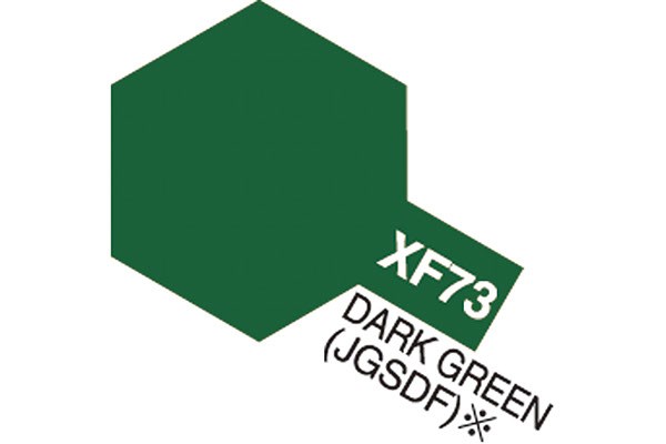 TAMIYA 81773 Acrylic Mini XF-73 D.Green/JGSDF