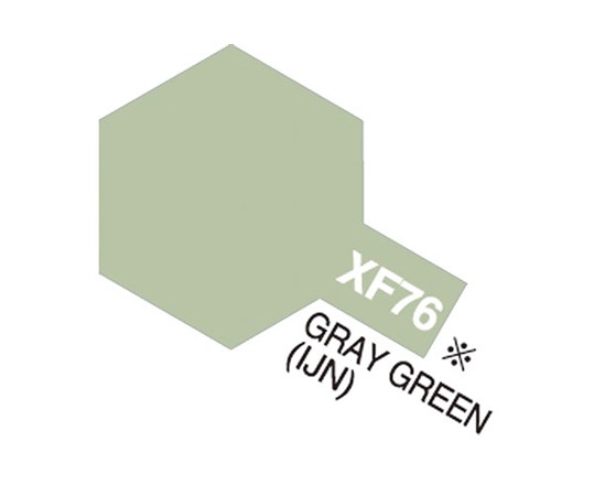TAMIYA 81776 Acrylic Mini XF-76 Gray Green IJN - 2