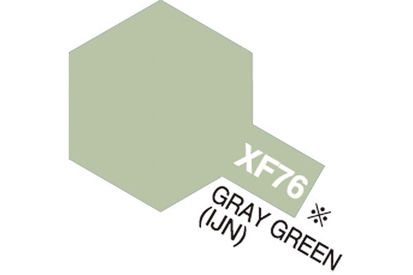 TAMIYA 81776 Acrylic Mini XF-76 Gray Green IJN