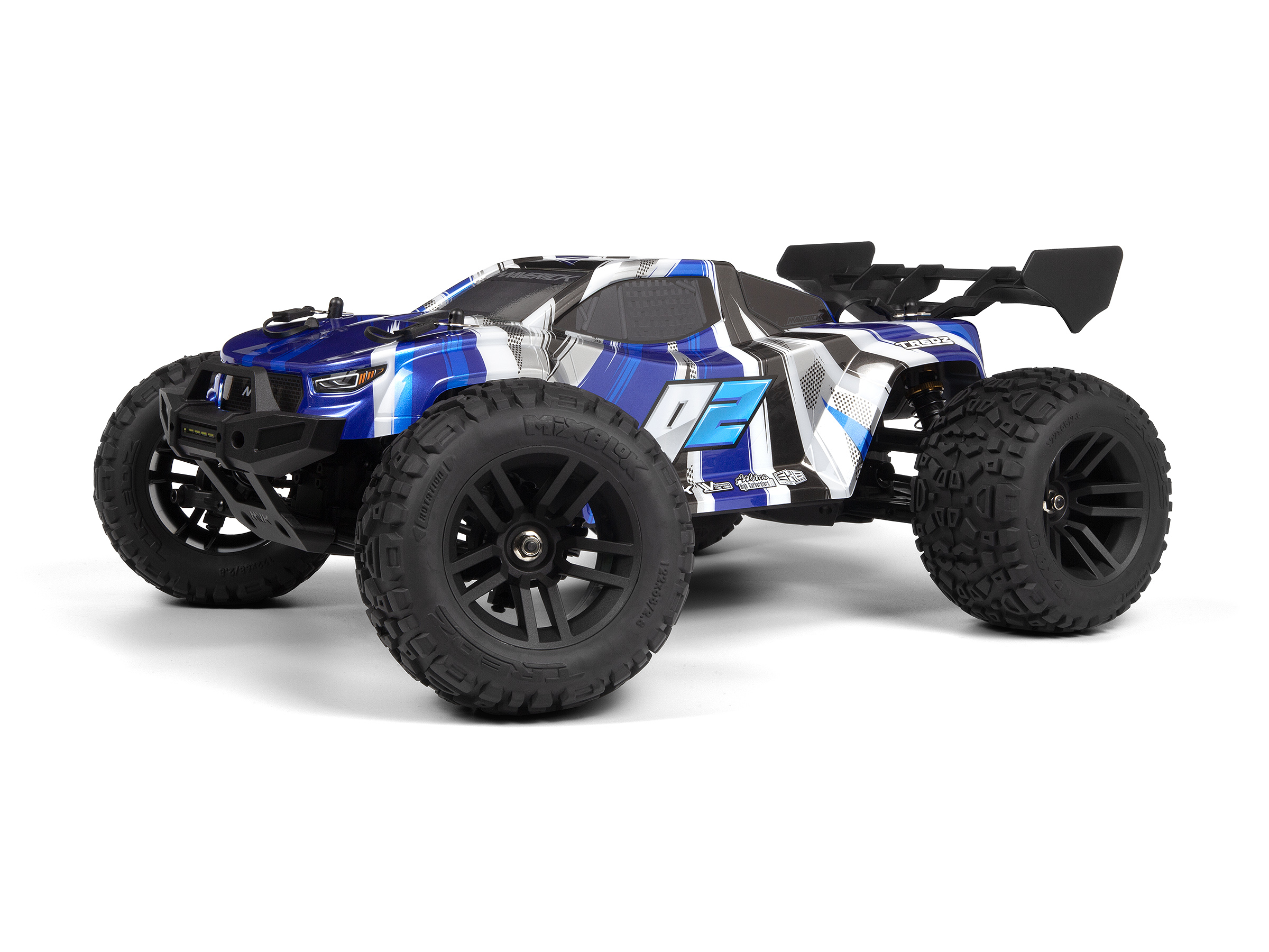 Maverick RC MV150402 Quantum2 XT 1/10th Stadium Truck - Blue - 6