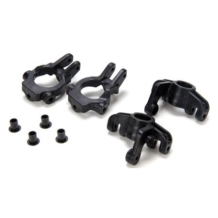 Losi LOSB2100 Front Spindle & Carrier Set: 10-T