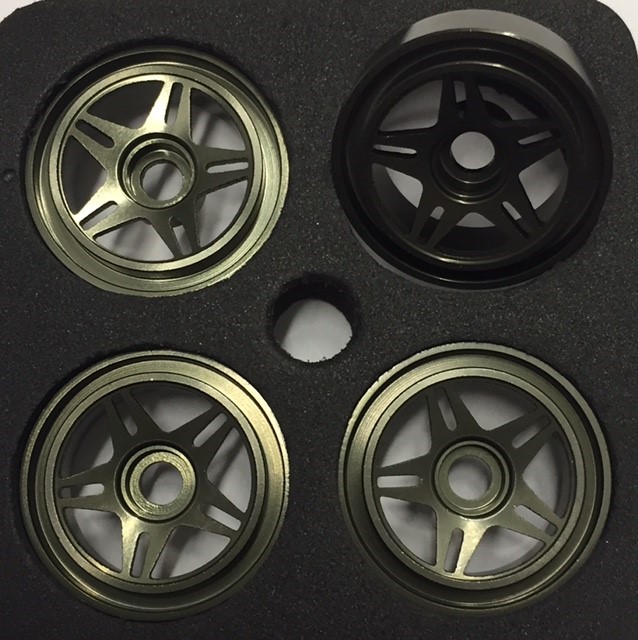 Wheel Set For Overland, Dual 5-Spoke