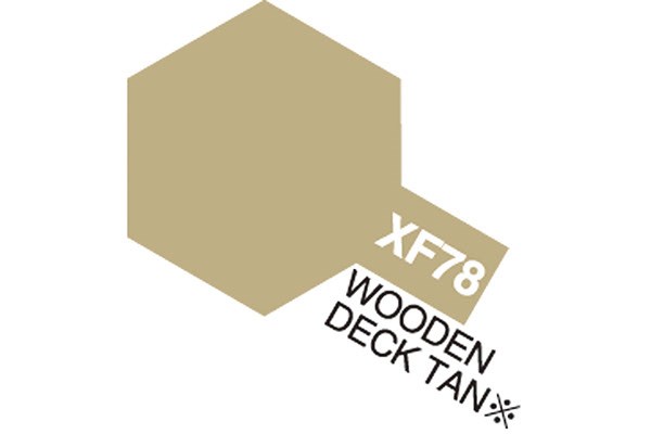 TAMIYA 81778 Acrylic Mini XF-78 Wooden Deck Tan