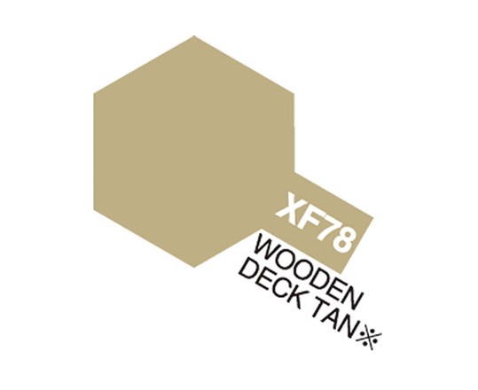 TAMIYA 81778 Acrylic Mini XF-78 Wooden Deck Tan - 2