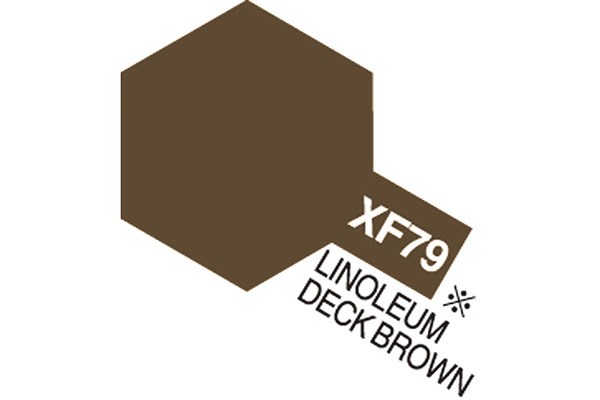 TAMIYA 81779 Acrylic Mini XF-79 Lino Deck Brown