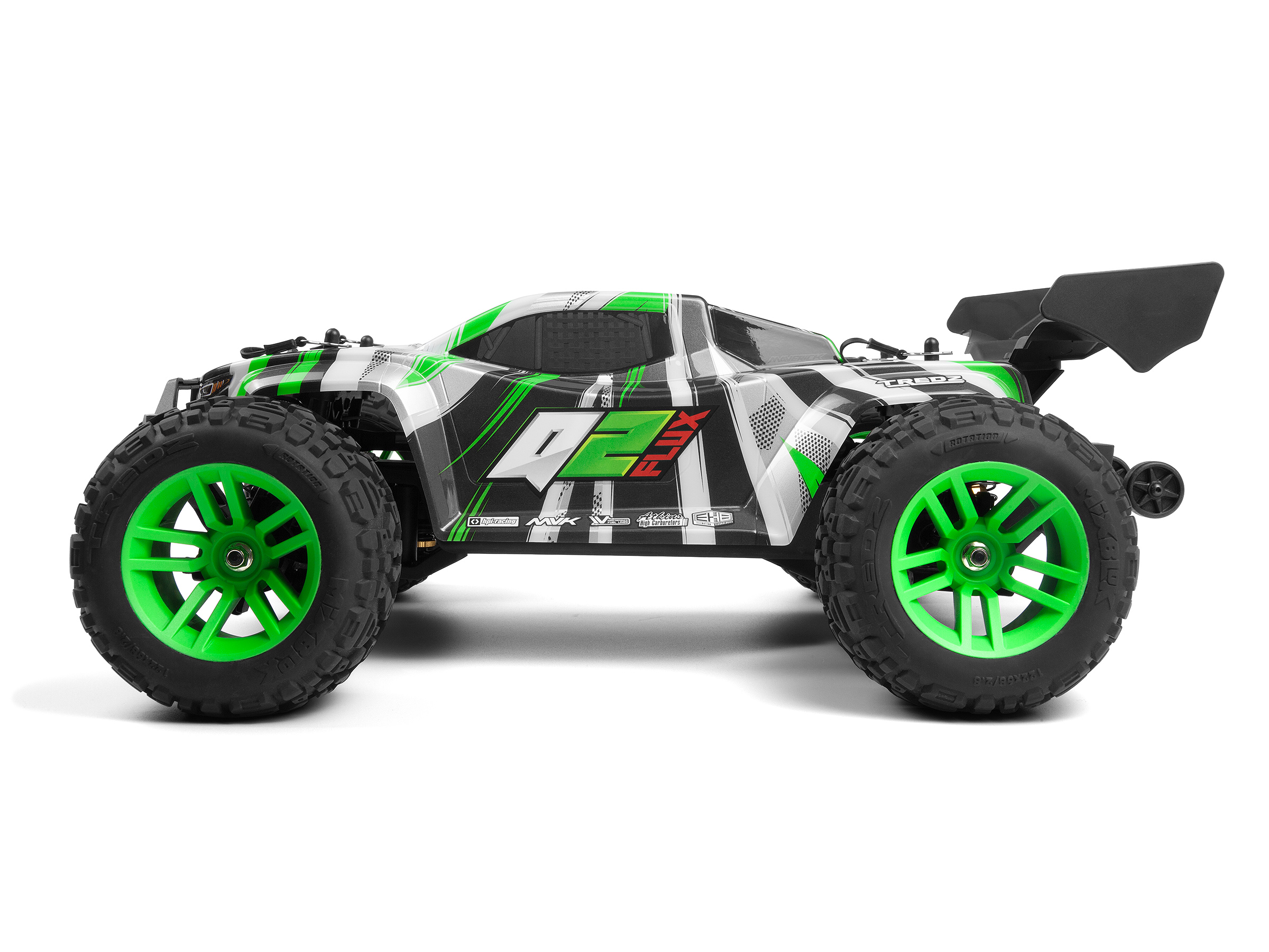 Maverick RC MV150408 Quantum2 XT Flux 1/10th Stadium Truck - Green - 6