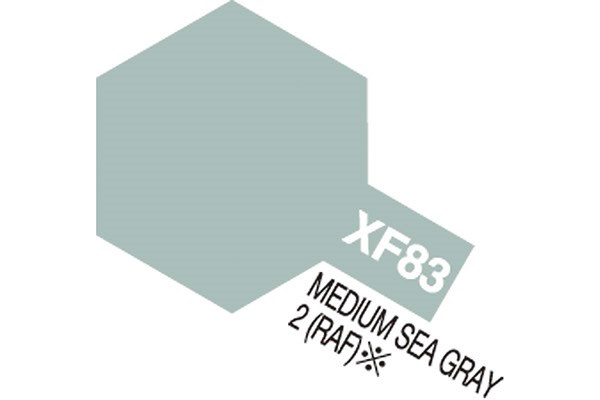 TAMIYA 81783 Acrylic Mini XF-83 Med. Sea Gray 2 RAF