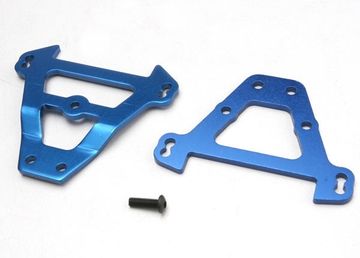 Bulkhead Tie Bars Front & Rear Aluminium Blue