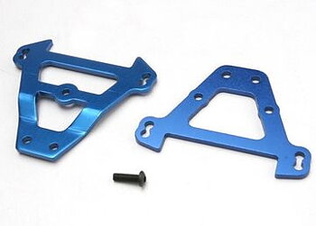 Bulkhead Tie Bars Front & Rear Aluminium Blue