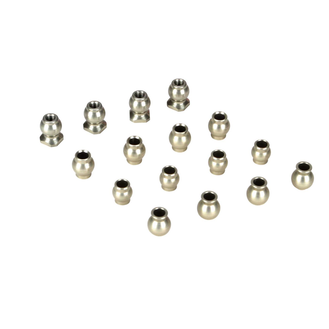 Losi LOSB2187 Pivot Ball Set, Hard Anodized(16): TEN