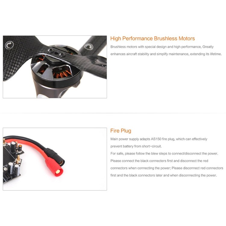 QRX800 BNF motor/ESC/Main board/GPS - 11