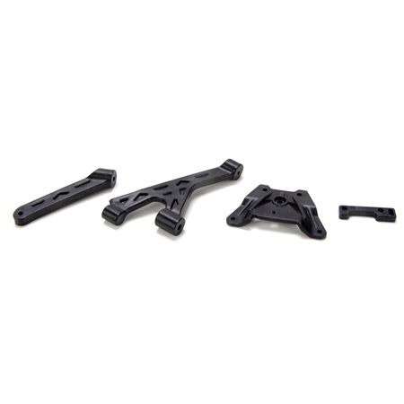 Losi LOSB2278 Chassis Brace & Spacer Set (3): 10-T