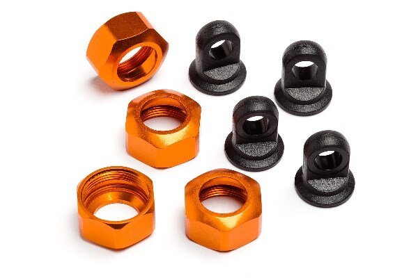HPI HP101752 Shock Caps For 101090,101091,101185 +Trophys X4