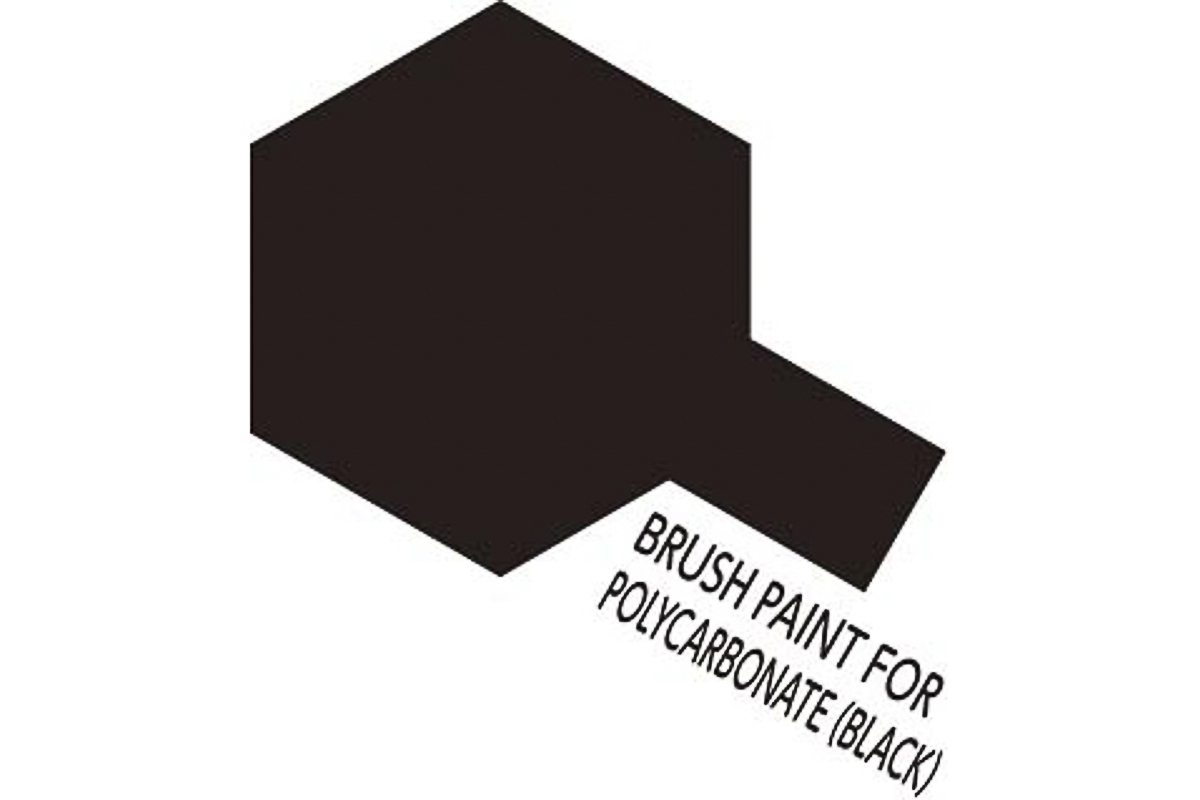Tamiya 87228 Polycarbonate Paint For Brush Painting (Black)