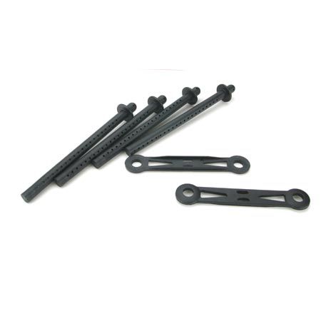 Losi LOSB2451 Body Mounts, Extra Long: LST, LST2, AFT,MGB