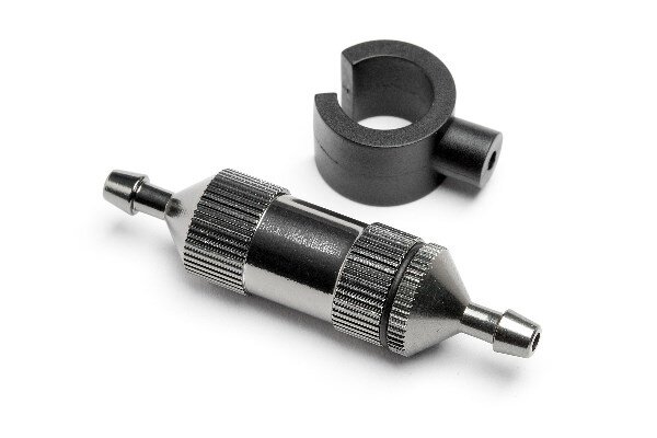 HPI HP101760 Stone Fuel Filter (L)/Gunmetal