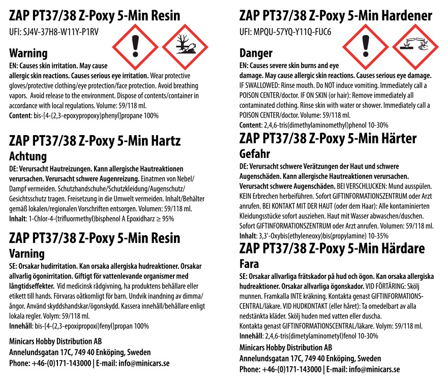 Z-Poxy 5-minute 118ml - 2