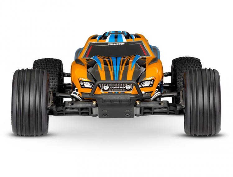 Traxxas Rustler 2WD 1/10 RTR TQ EHD Orange USB-C With Battery/Charger - 8