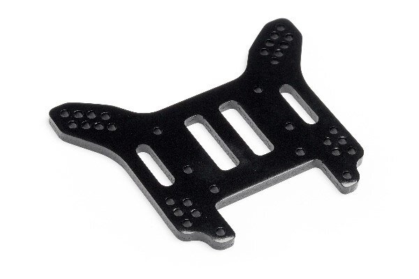 HPI HP101787 Rear Shock Tower 4Mm Black (Trophy Buggy)