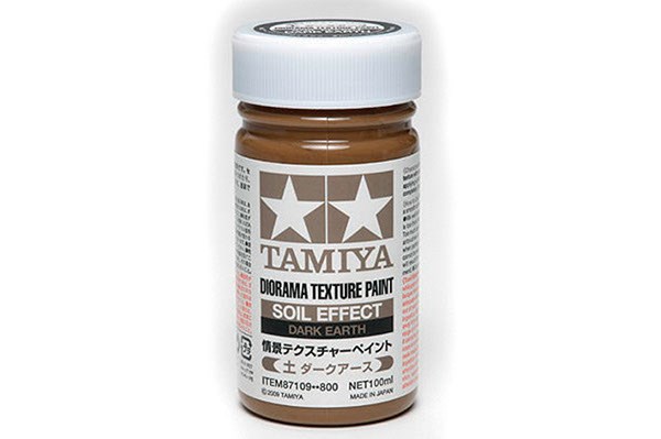 TAMIYA 87109 Texture Paint-Soil, Dark Earth
