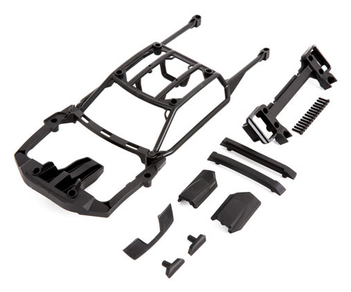 Traxxas 9513X Karossupport Komplett med Fästen & Takskydd  Sledge