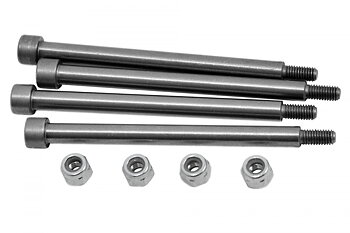 Lower Outer Threaded Axle 4x56mm (4) X-Maxx, XRT