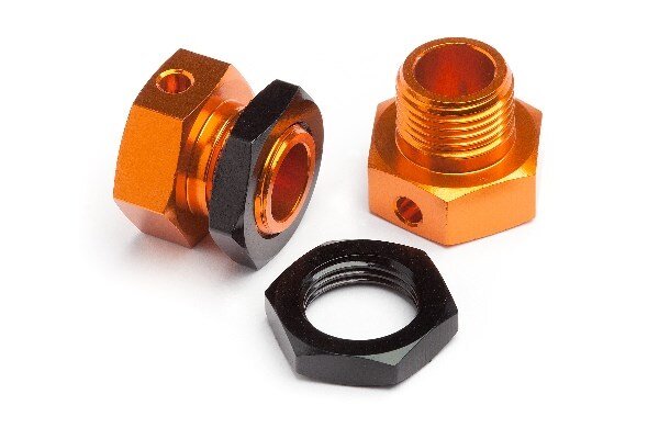 HPI HP101792 6.7Mm Hex Wheel Adapter Trophy Buggy (Orange/Black