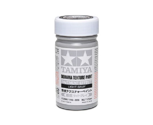 TAMIYA 87116 Texture Paint-Pavement, Light Gray - 2