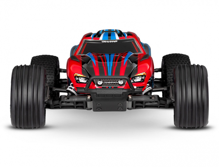 Traxxas Rustler 2WD 1/10 RTR TQ EHD Röd USB-C Med Batteri/Laddare - 6