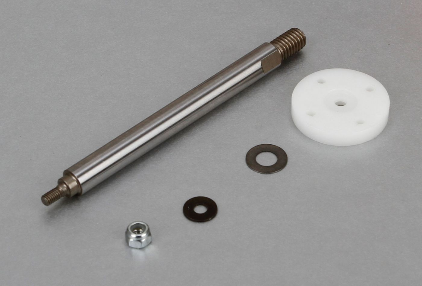 Losi LOSB2871 Nutted Shock Shaft & Piston Kit, Front: 5T