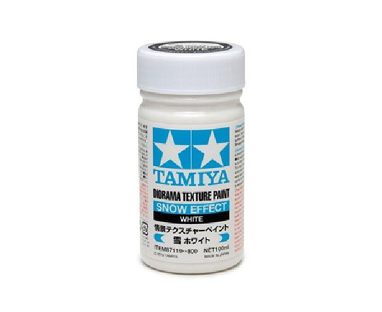 TAMIYA 87119 Texture Paint-Snow, White - 2
