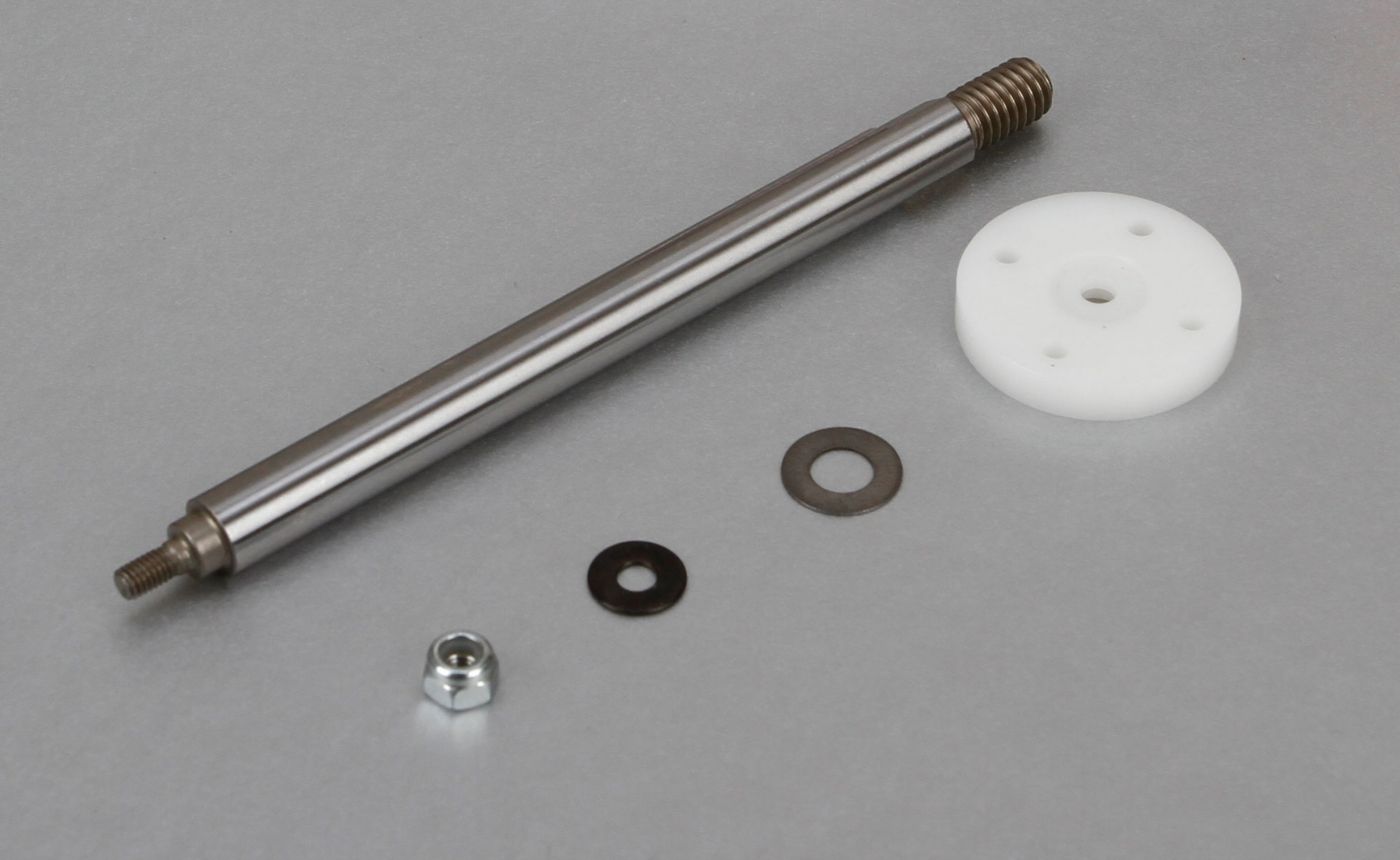 Losi LOSB2872 Nutted Shock Shaft & Piston Kit, Rear: 5T