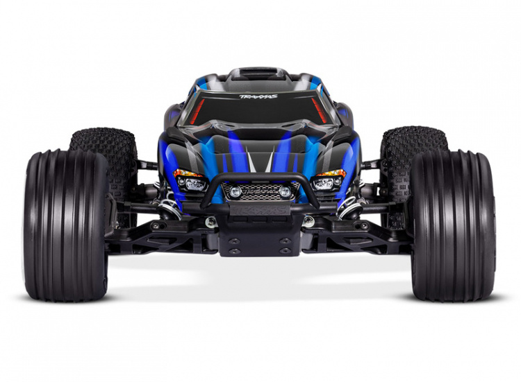Traxxas Rustler 2WD 1/10 RTR TQ BL-2s EHD Blå - 4