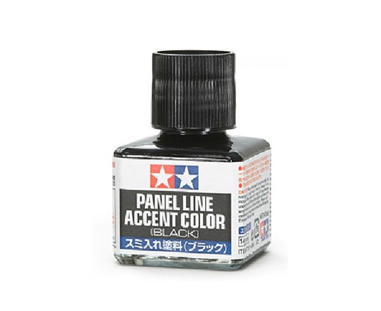 TAMIYA 87131 Panel Accent Color Black